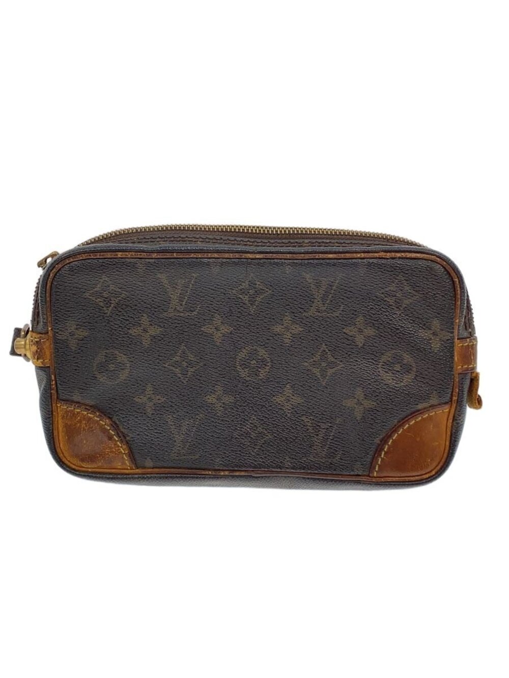 LOUIS VUITTON Marly Dragonne Monogram Canvas Brown